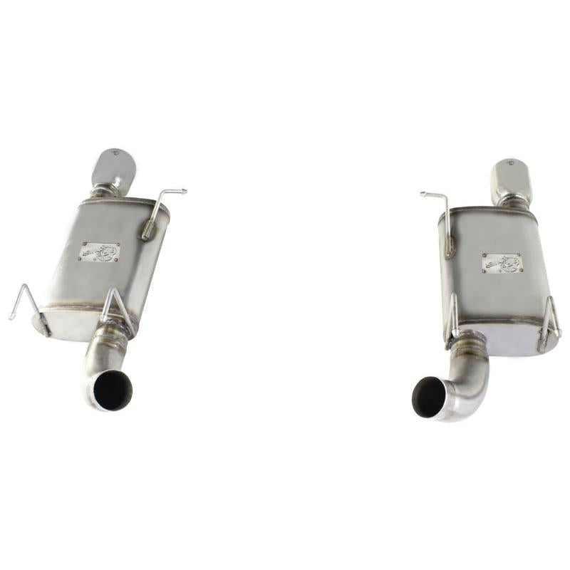 aFe MACHForce XP Exhaust 11-14 Ford Mustang GT V8-5.0L 3in. SS Axle-Back w/Polished Tips-SR1 Performance