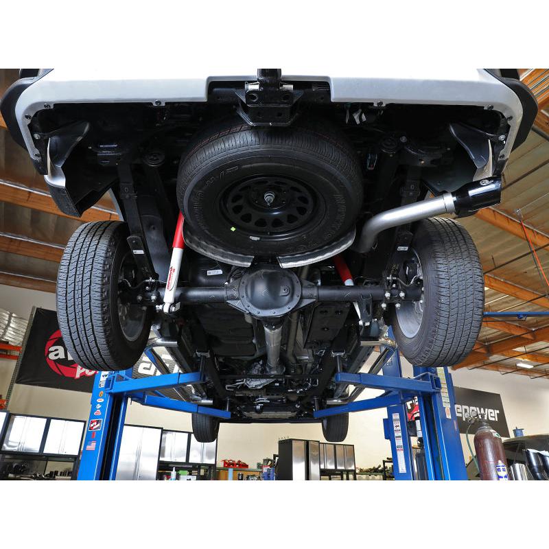 aFe 23-23 GM Trucks L6-3.0L (td) LZ0 Large Bore-HD 3 IN 409 SS Back Exhaust System w/Black Tip-SR1 Performance