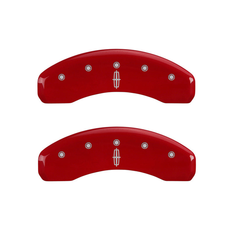 MGP 36009SLC1RD Red Aluminum Caliper Covers for Lincoln Navigator
