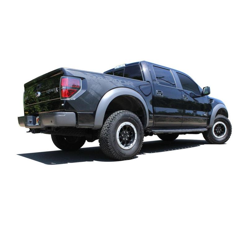 aFe Rebel Series Exhaust SS Front Side Exit CB w/ Black Tips 10-14 Ford F150 Ecoboost V8 6.2L-SR1 Performance