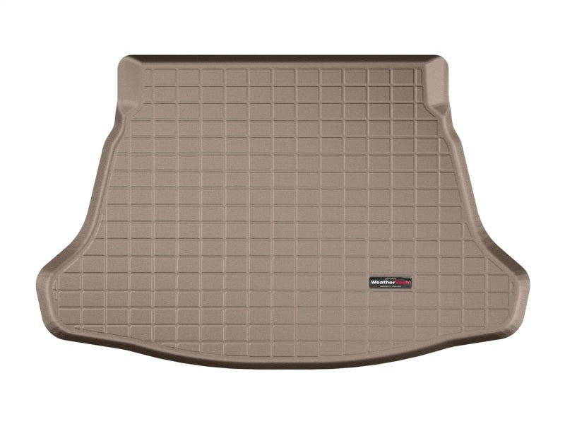 WeatherTech 2016+ Toyota Prius Cargo Liner Tan - Complete Trunk Protection with Raised Lip and Textured Finish