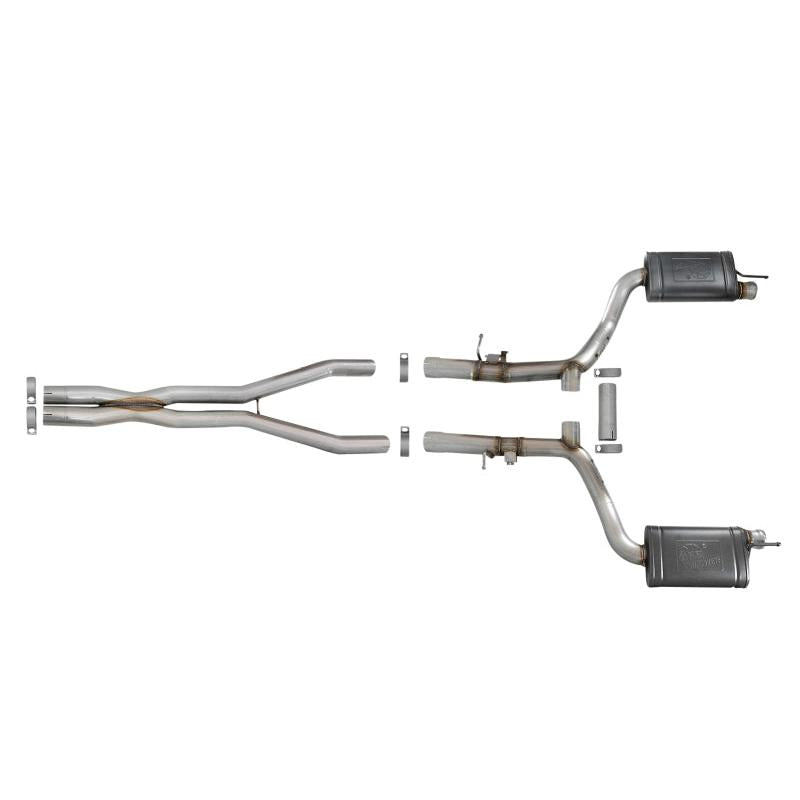 afe POWER MACH Force-Xp 15-17 Dodge Challenger Hellcat V8-6.2L 304 SS Cat-Back Exhaust System-SR1 Performance