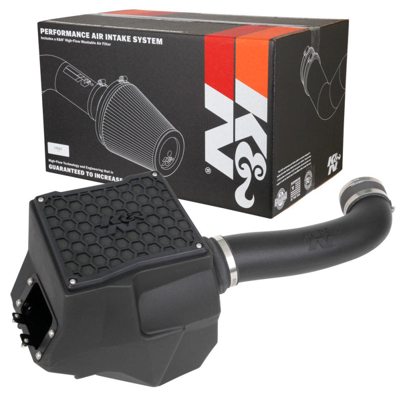 K&N 12-18 Jeep Wrangler 3.6L V6 Performance Intake Kit-SR1 Performance