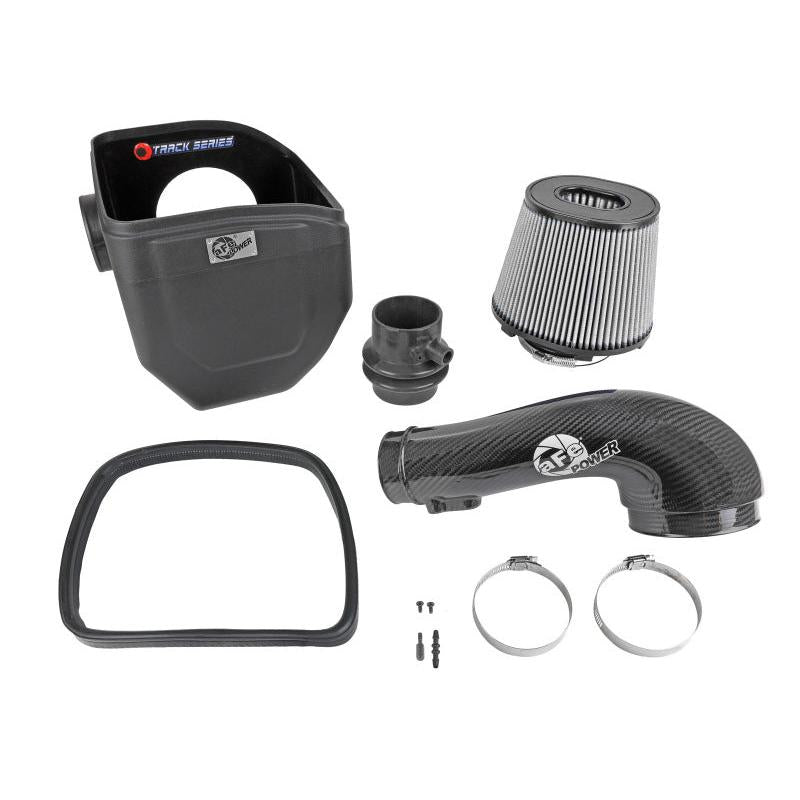 aFe 19-23 Nissan Patrol 4.8L L6 Track Series Carbon Fiber Intake System w/Pro DRY S Filter-SR1 Performance