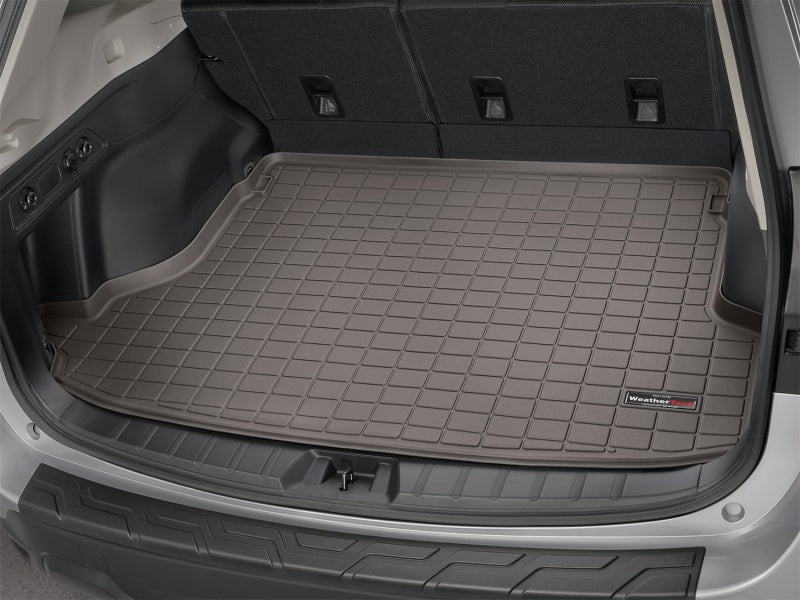 WeatherTech 2019+ Subaru Forester Cargo Liners - Cocoa, Custom-Fit Protection for Trunk and Cargo Area