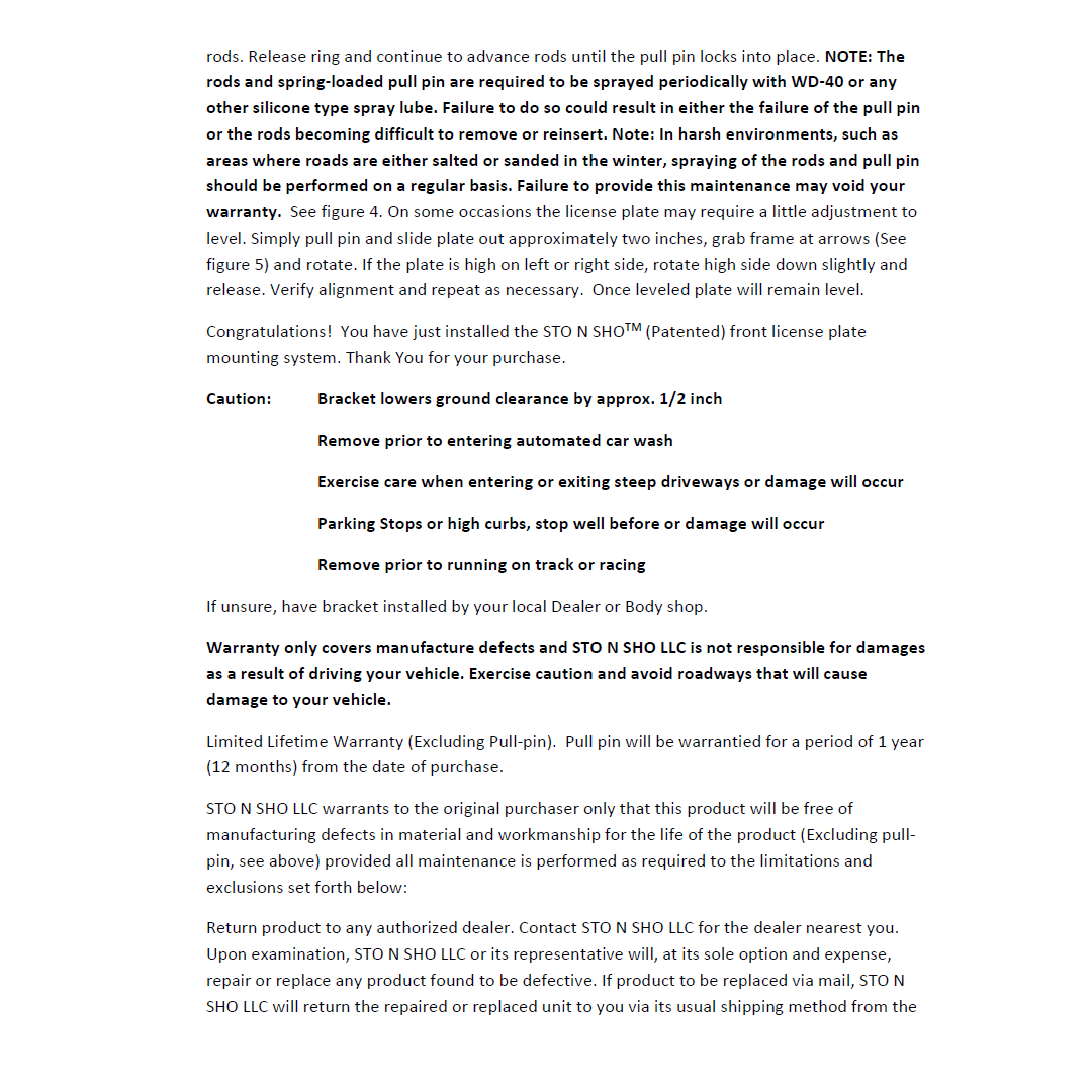 18-20 Dodge Durango License Plate Frame Bracket-SR1 Performance