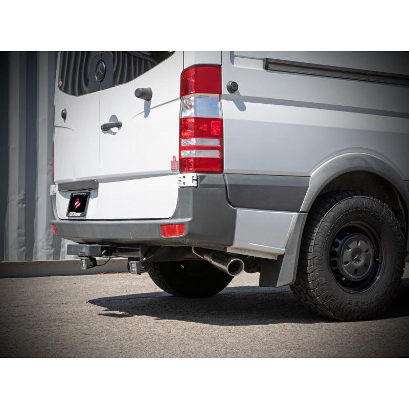 aFe Vulcan Series 3in 304SS DPF-Back Exhaust w/ Polished Tip 14-18 Mercedes-Benz Sprinter 2500-SR1 Performance