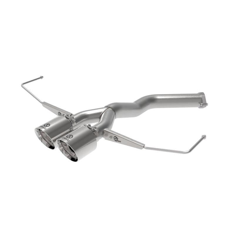 aFe Takeda 3in-2.5in 304 SS Axle-Back Exhaust w/Polished Tip 19-20 Hyundai Veloster I4-1.6L(t)-SR1 Performance