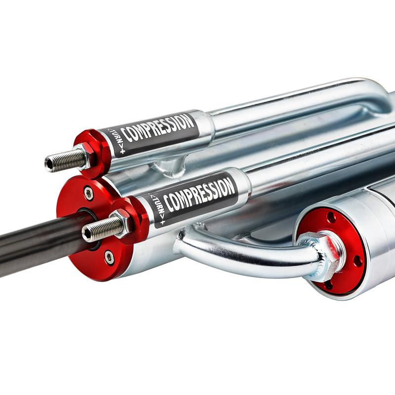 aFe Sway-A-Way 2.5 Bypass Shock 3-Tube w/ Piggyback Res. Left Side - 14in Stroke