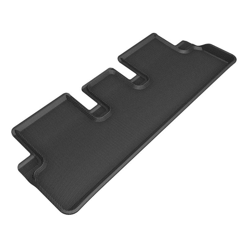 3D Maxpider 2024+ Tesla Model 3 Kagu 2nd Row Floormat - Black-SR1 Performance