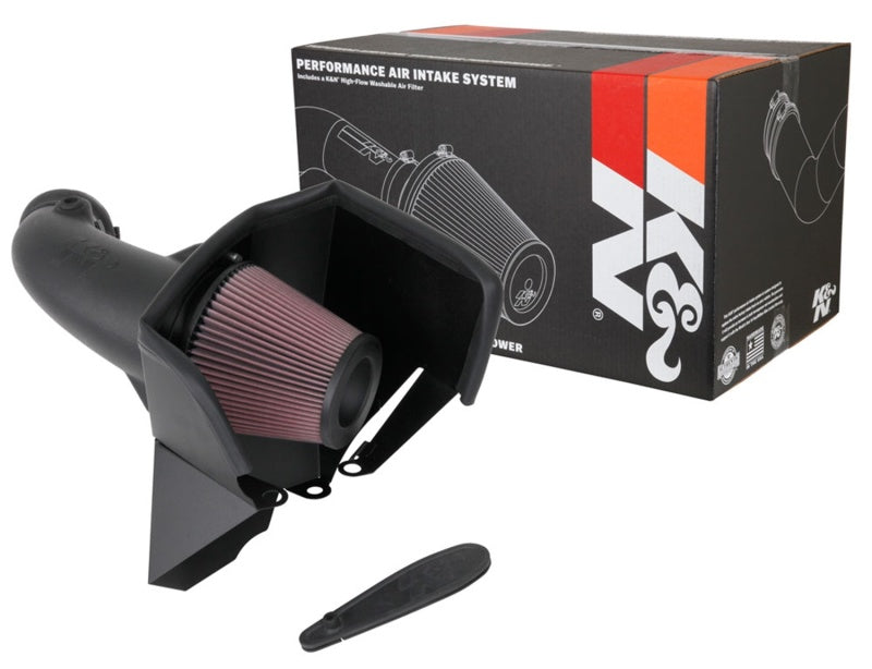 K&N 18-19 Jeep Grand Cherokee Trackhawk V8-6.2L F/I Aircharger Performance Intake-SR1 Performance