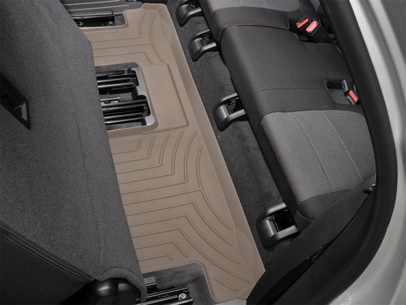 WeatherTech FloorLiner HP for 2024-2025 Chevrolet Traverse with Bench Seating, Tan - Part Number 4512284IM