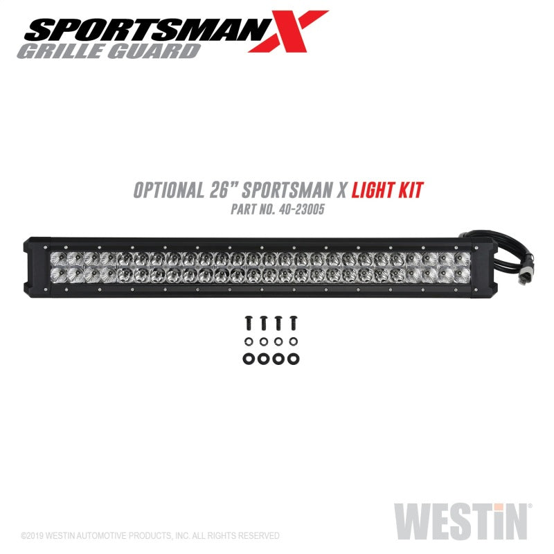 Westin 14-20 Toyota Tundra Sportsman X Grille Guard - Textured Black