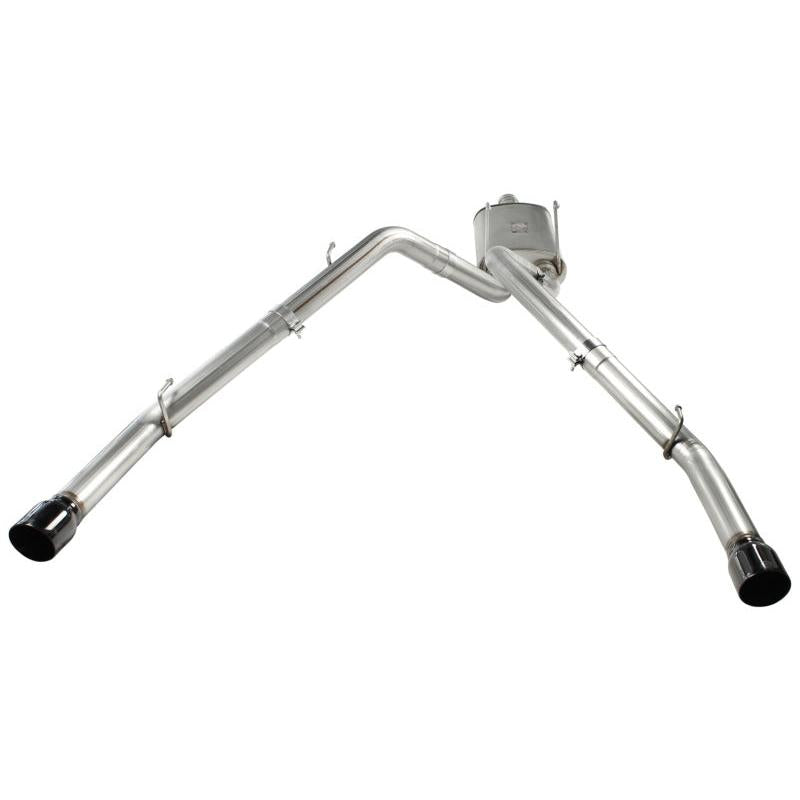 aFe MACHForce XP Exhausts Cat-Back SS-409 EXH CB Dodge Ram 1500 5.7L HEMI 09-13 Glossed Black-SR1 Performance