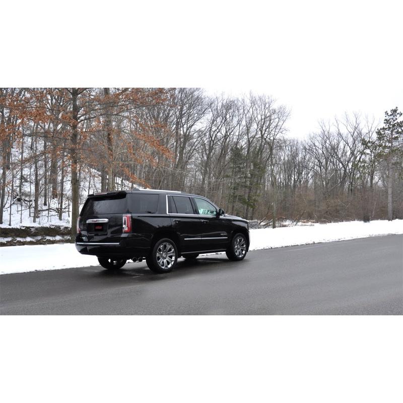 Corsa 2015-2020 GMC Yukon Denali 6.2L V8 Single Side Exit Cat-Back Exhaust w/ Polished Black Tips-SR1 Performance