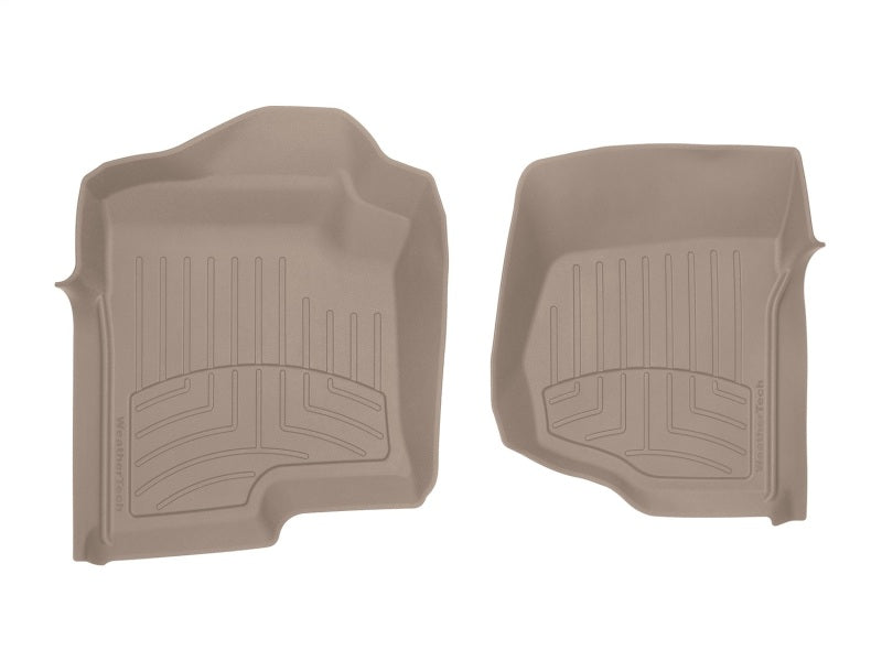 WeatherTech Front FloorLiner HP for 2018-2019 Audi Q5 and SQ5 – Tan, Part Number 4511461IM