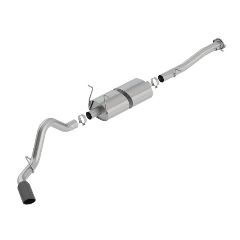 Borla 15-19 Chevy Silverado 2500 6.0L CC/STD Bed/153.7in WB S-Type Catback Exhaust Black Chrome Tip