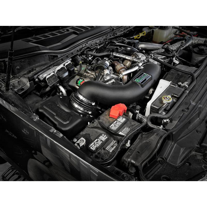 aFe Quantum Pro DRY S Cold Air Intake System 17-18 Ford PowerStroke V8 6.7L (td)-SR1 Performance