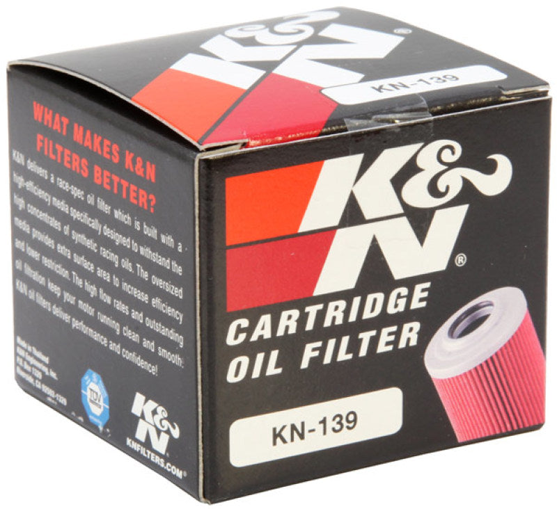 K&N Suzuki / Kawasaki / Arctic 1.75in OD x 1.719in H Oil Filter-SR1 Performance
