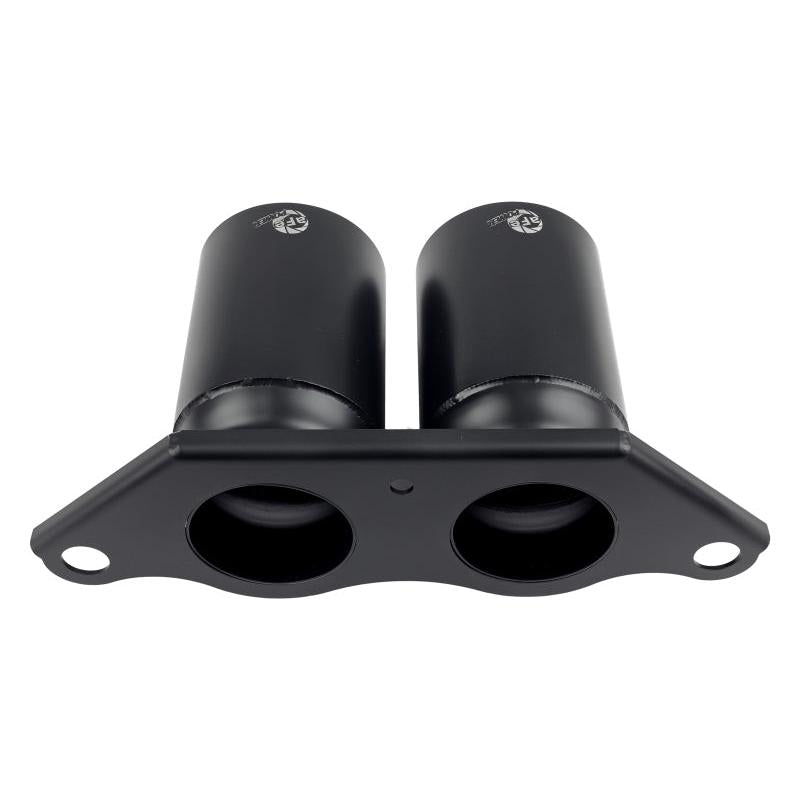 aFe Power Mach Force Xp 4in 304 SS Bolt-On Exhaust Tips Satin Black 14-19 Porsche 911 GT3 3.8L/4.0L-SR1 Performance