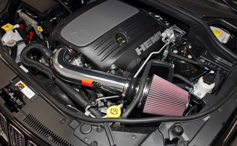 K&N 11 Jeep Grand Cherokee 5.7L V8 / 11 Dodge Durango 5.7L V8 High Flow Performance Intake Kit-SR1 Performance