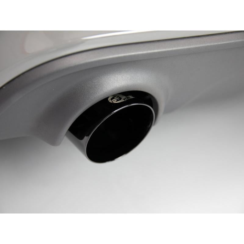 aFe MACH Force-XP 4-1/2in Black OE Replacement Exhaust Tips - 15-19 Dodge Charger/Hellcat-SR1 Performance