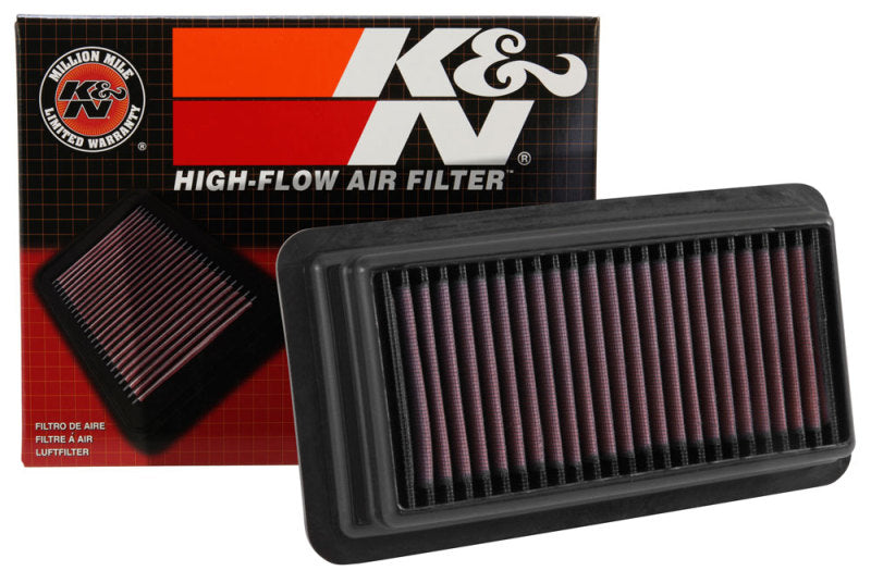 K&N 2016-2017 Honda Civic L4-1.5L F/I Replacement Drop In Air Filter-SR1 Performance