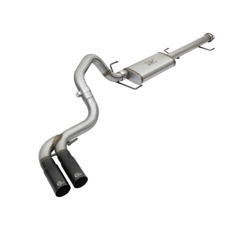 aFe Rebel Series 3in Stainless Steel Cat-Back Exhaust System w/Black Tips 07-14 Toyota FJ Cruiser-SR1 Performance