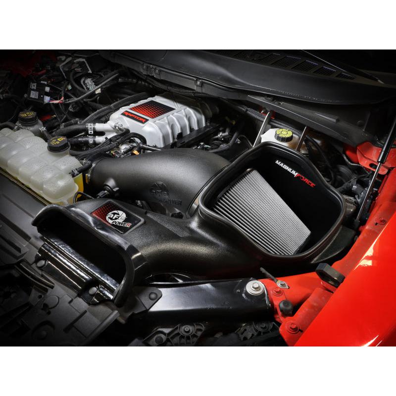 aFe 23-24 Ford F-150 Raptor R Magnum FORCE Stage 2 Cold Air Intake System w/ Pro Dry S Filter-SR1 Performance