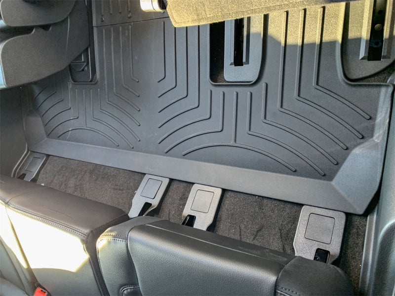 WeatherTech FloorLiner HP for 2018 Ford Expedition and Lincoln Navigator Rear and Third Row - Black