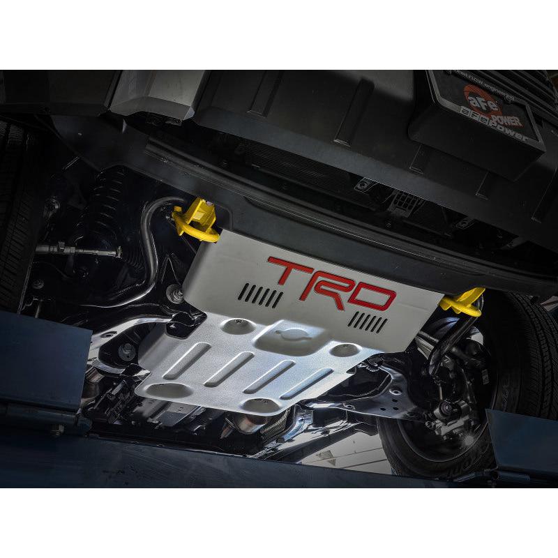 aFe Toyota Tundra 2022 V6-3.5L (tt) Front Tow Hook Yellow-SR1 Performance