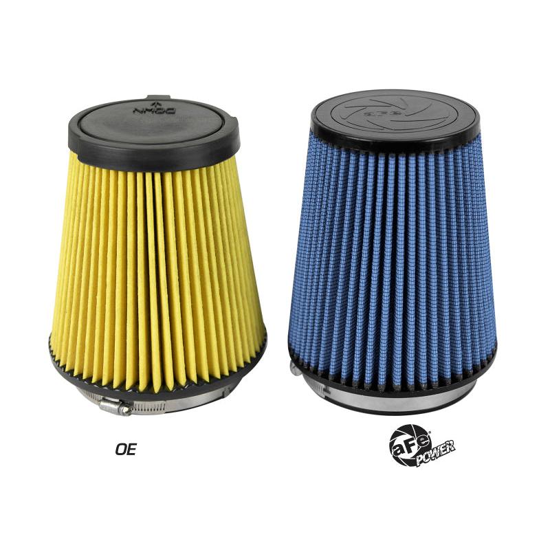 aFe MagnumFLOW Replacement Air Filter w/ Pro 5R Media 16-19 Ford Mustang GT350 V8-5.2L-SR1 Performance