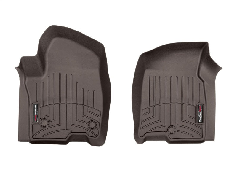 WeatherTech DigitalFit FloorLiner for Chevrolet Suburban and Tahoe Front, Cocoa