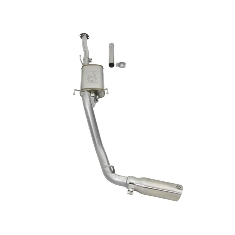 aFe MACH Force XP Cat-Back Stainless Steel Exhaust Syst w/Polished Tip Toyota Tacoma 05-12 L4-2.7L-SR1 Performance