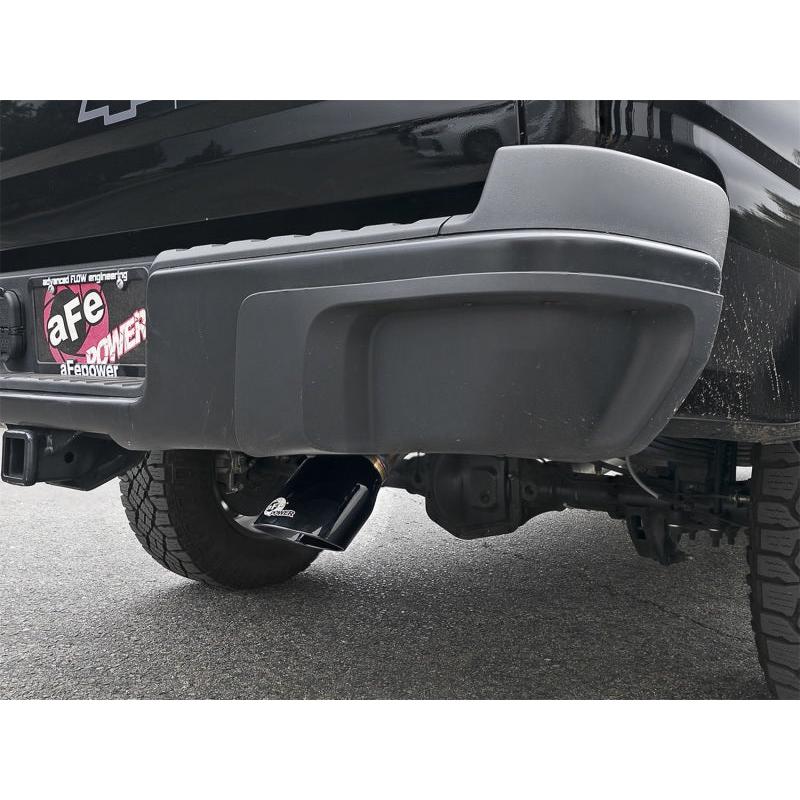 aFe MACH Force-Xp Hi-Tuck 3in. 409 SS C/B Exhaust 15-18 GM Colorado/Canyon L4-2.5L/V6-3.6L - Blk Tip-SR1 Performance