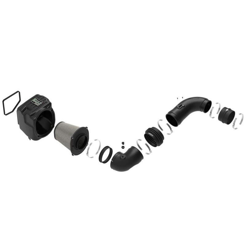 aFe Quantum Pro DRY S Cold Air Intake System 08-10 GM/Chevy Duramax V8-6.6L LMM - Dry-SR1 Performance
