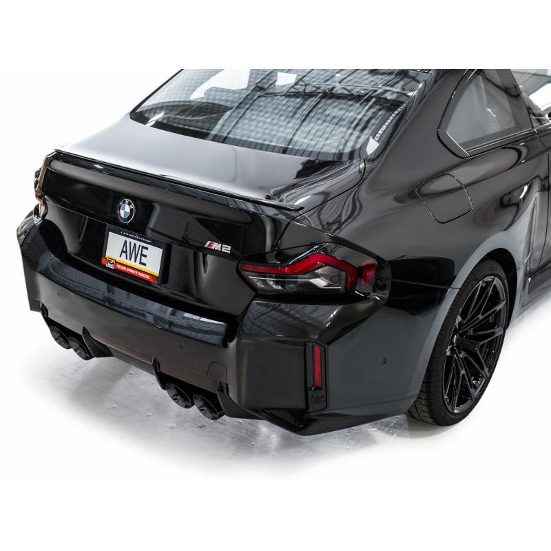 AWE Tuning 23-24 BMW G87 M2 SwitchPath Edition Exhaust - Diamond Black Tips