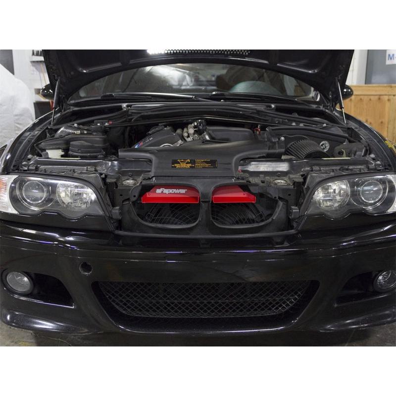 aFe MagnumFORCE Intakes Scoops AIS BMW 3-Series/ M3 (E46) 01-06 L6 - Matte Red-SR1 Performance