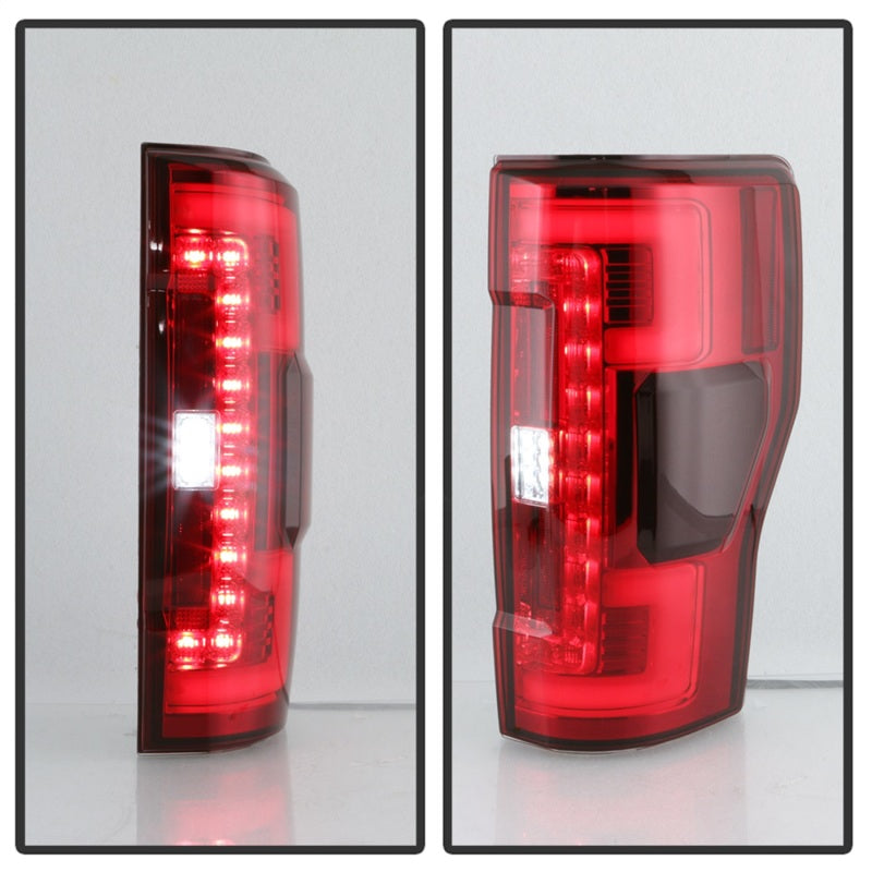 Spyder 17-18 Ford F-250 SD (w/Blind Spot Sens) LED Only Tail Lights - Red Clr (ALT-YD-FS17BS-LED-RC)-SR1 Performance