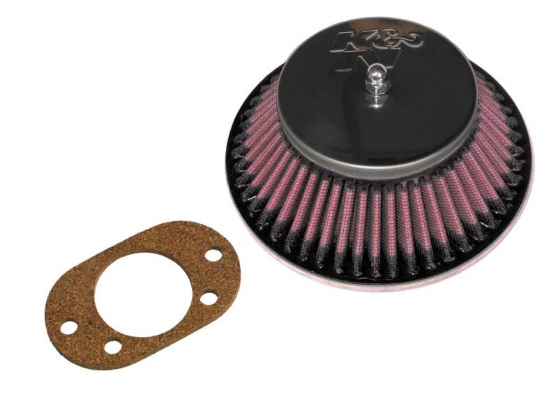 K&N 90-92 Rover Mini 1275 L4 Round Tapered Flange 1.875in 2.25in Over Height Custom Racing Assembly-SR1 Performance