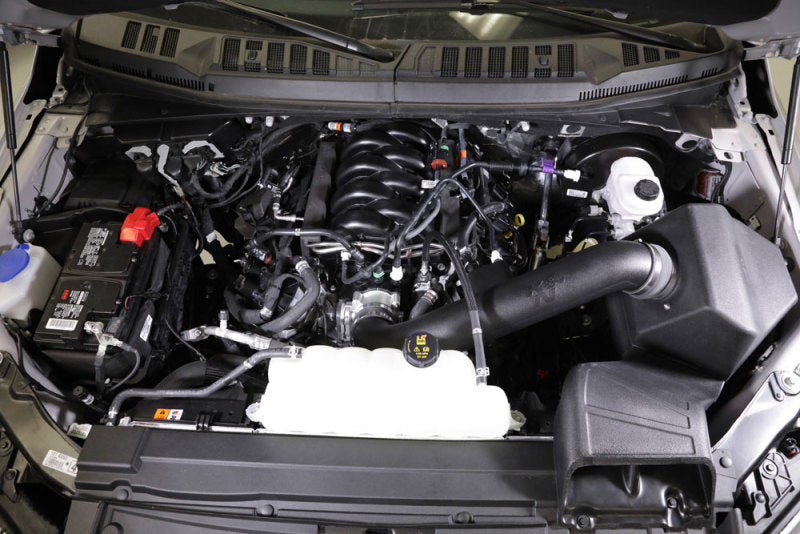 K&N 63 Series AirCharger Performance Intake 15-19 Ford F150 5.0L V8 F/I-SR1 Performance