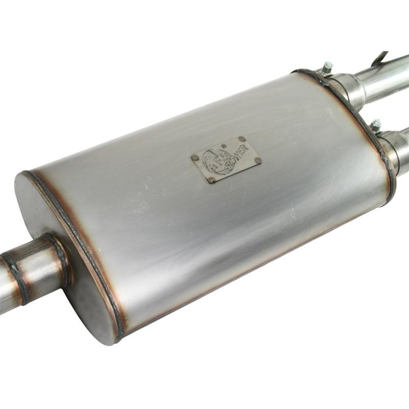 aFe MACHForce XP Exhaust Cat-Back SS-409 07-09 Toyota Tundra V8-5.7L w/ Polished Tip-SR1 Performance