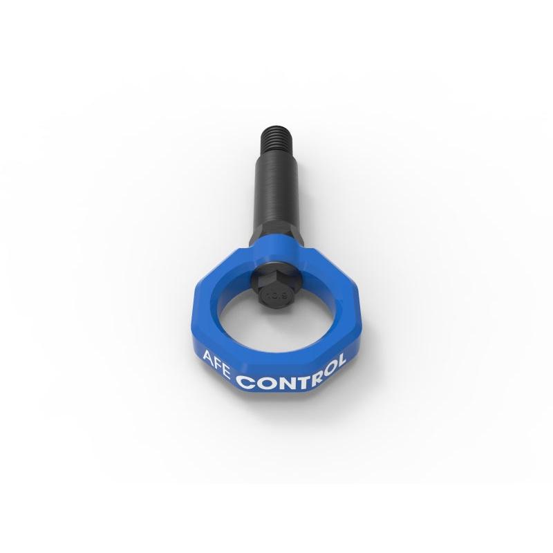 aFe Control Front Tow Hook Blue 20-21 Toyota GR Supra (A90)