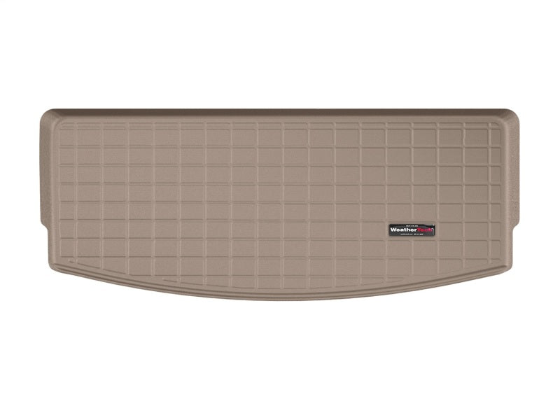 WeatherTech 2020+ Ford Explorer Tan Cargo Liner Part 411305 – Complete Trunk Protection with Raised Lip and Textured Finish