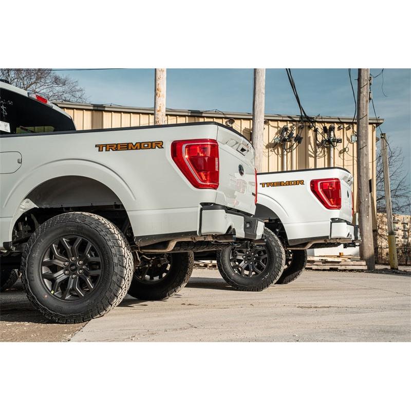 Corsa 2022-2024 2023 Ford F-150 SuperCrew/5.5ft Bed 5.0L V8 Xtreme Cat-Back Dual Rear Exit-BlackPVD