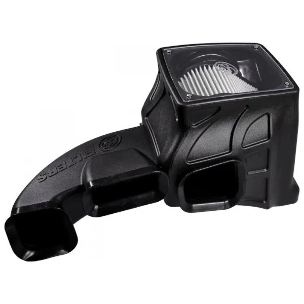 Dry Extendable Cold Air Intake for 2016-2022 Colorado / Canyon Duramax 2.8L on a white background

