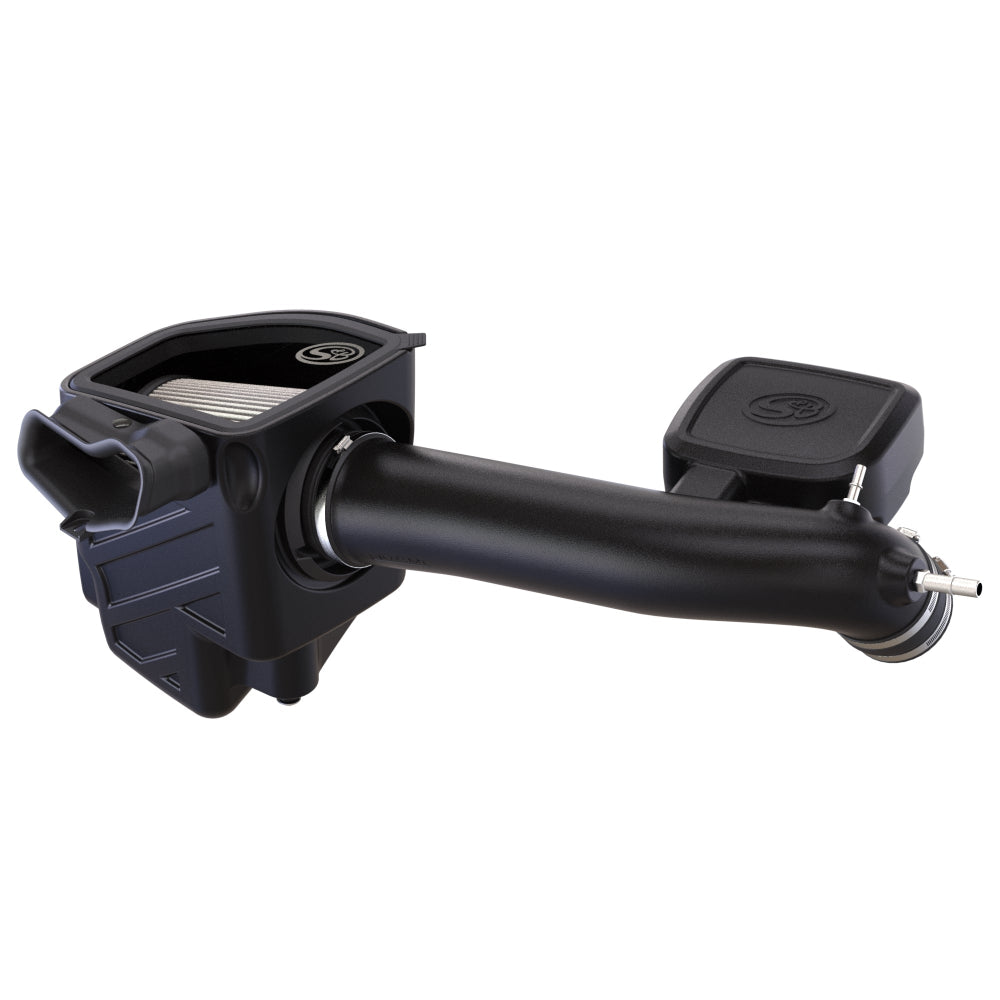 Dry Extendable Cold Air Intake for 2020-22 Ford F-250 F-350 7.3L on a white background
