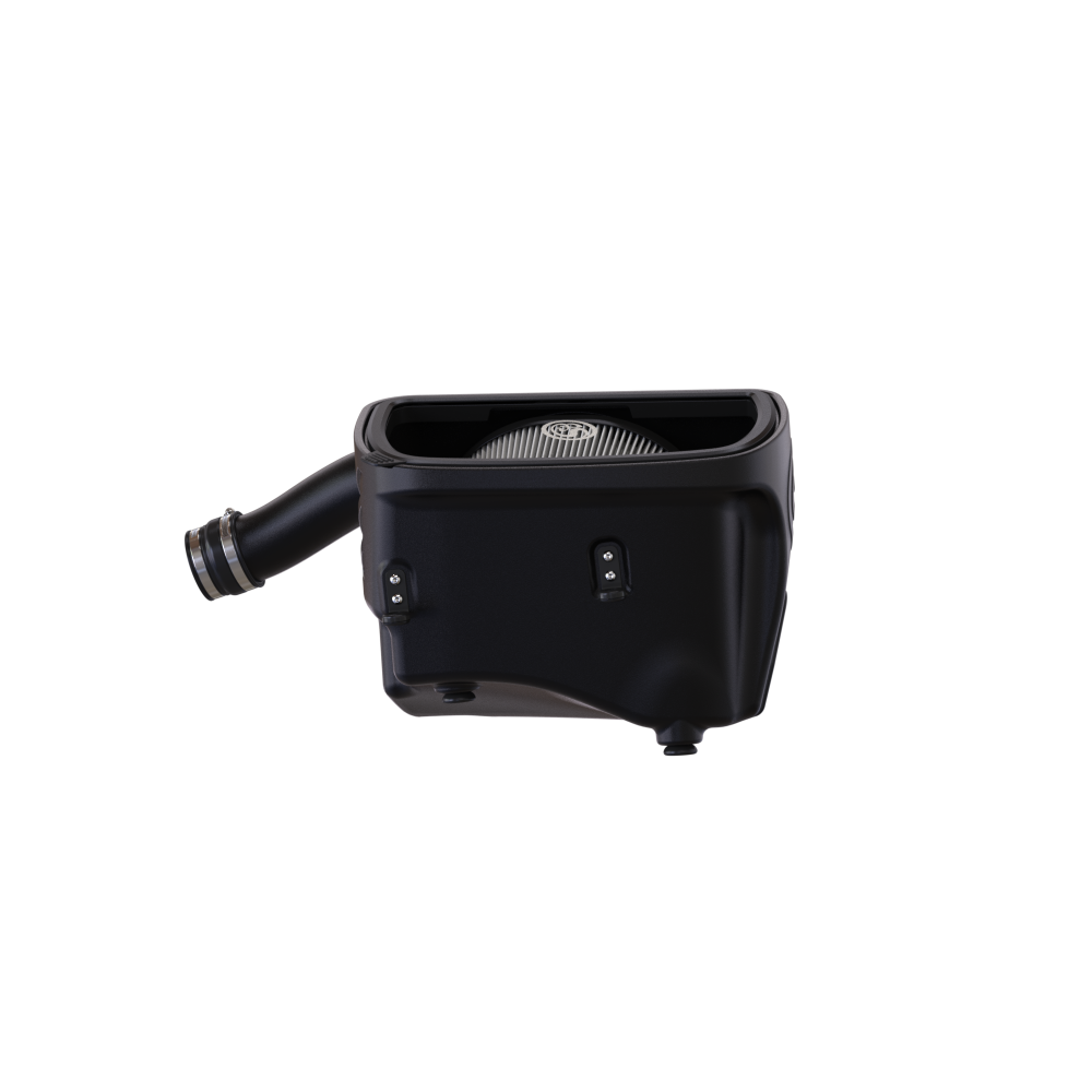 Dry Extendable Cold Air Intake for the 2020-2023 Dodge Ram 1500 3.0L EcoDiesel on a white background