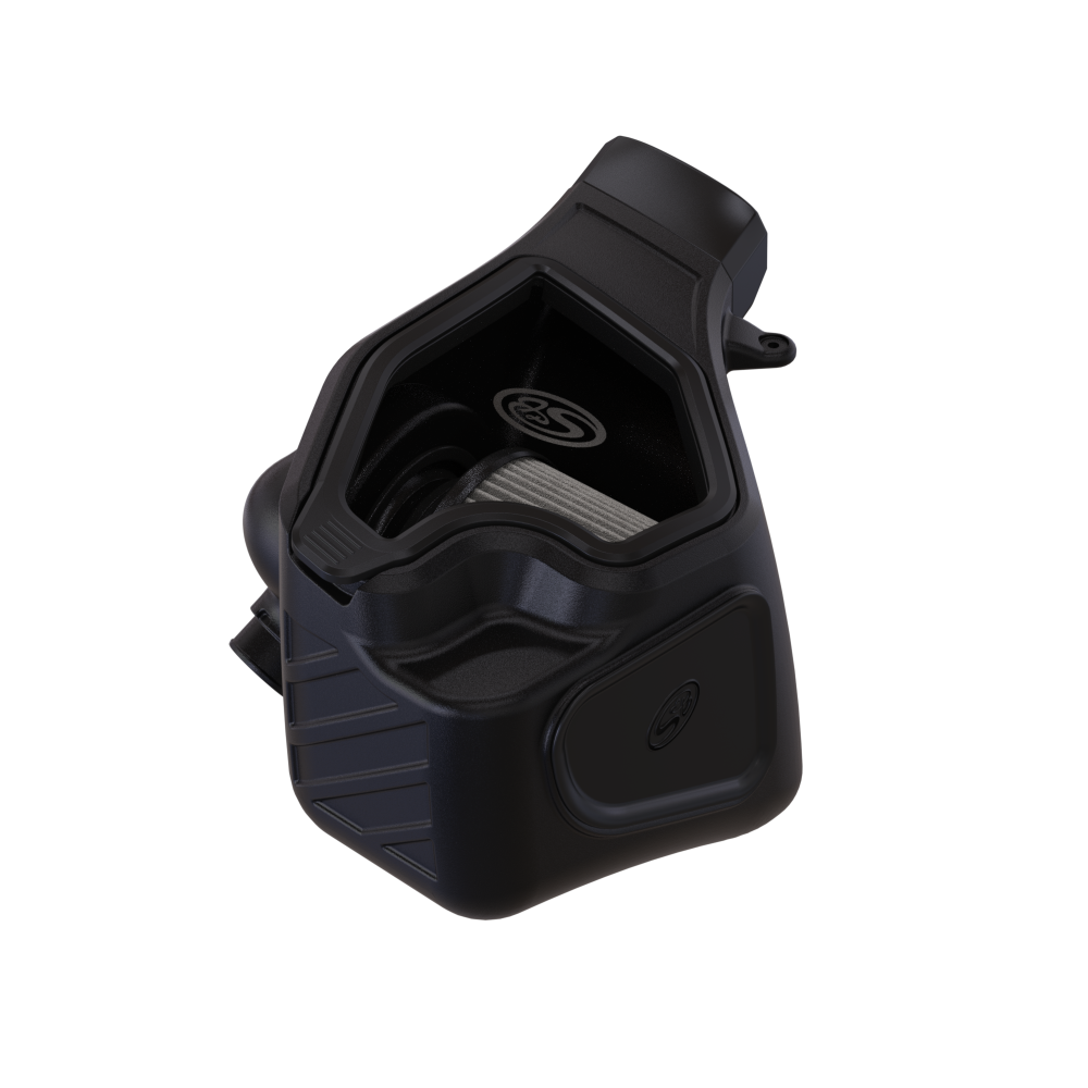 Dry Extendable S&B Cold Air Intake for the 2024-2025 Ford Ranger, 2.7L Ecoboost on a white background