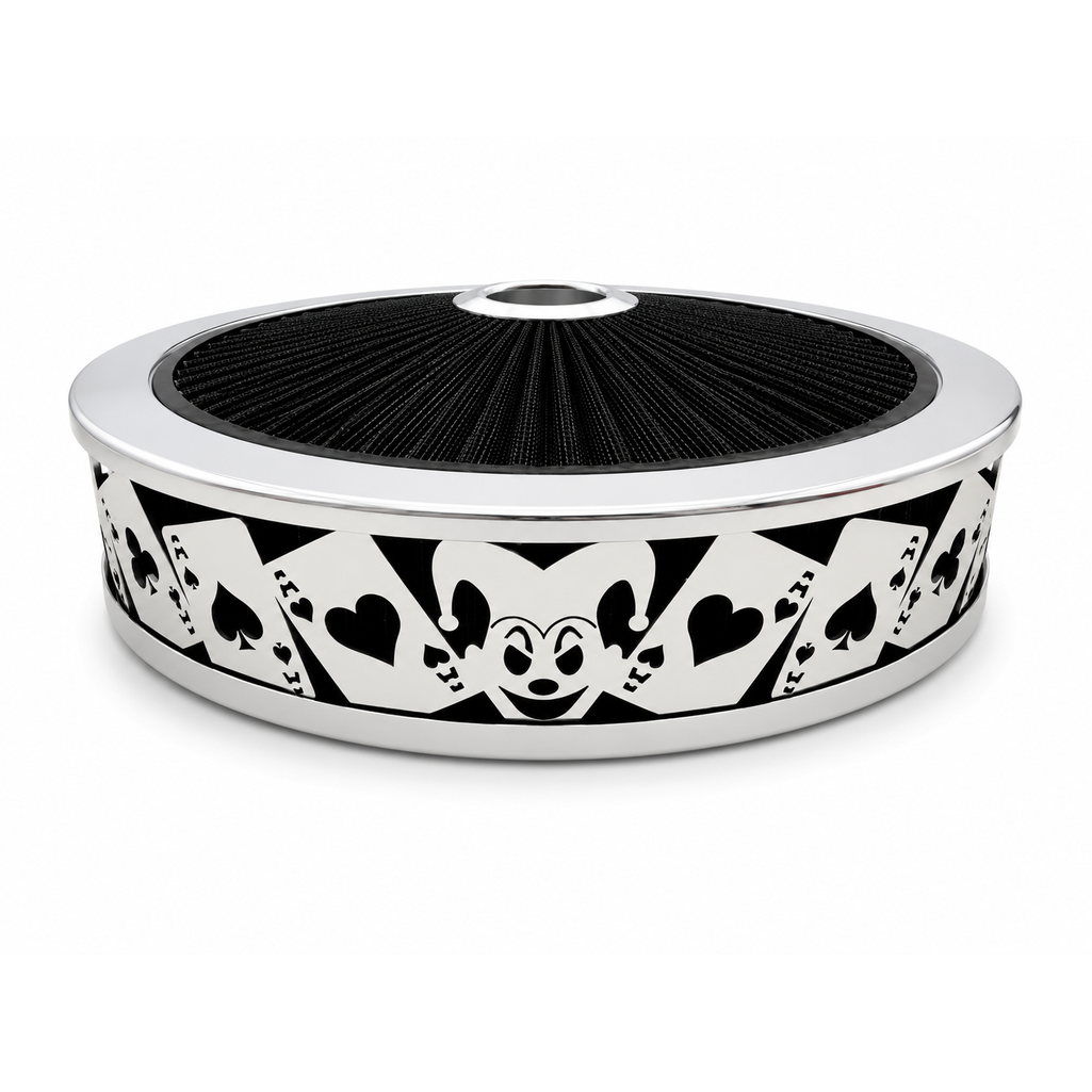vehicles eye-catching air filter assembly combines functional engine airflow